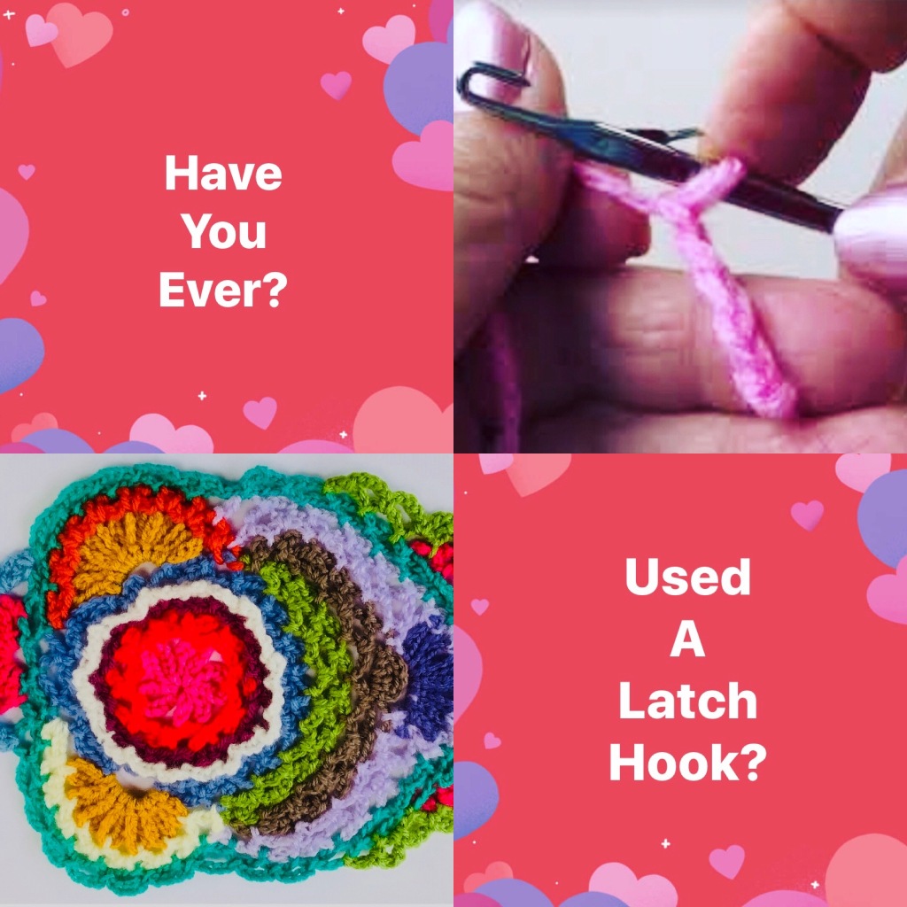 What is a latch hook? – Crochet Art Home page