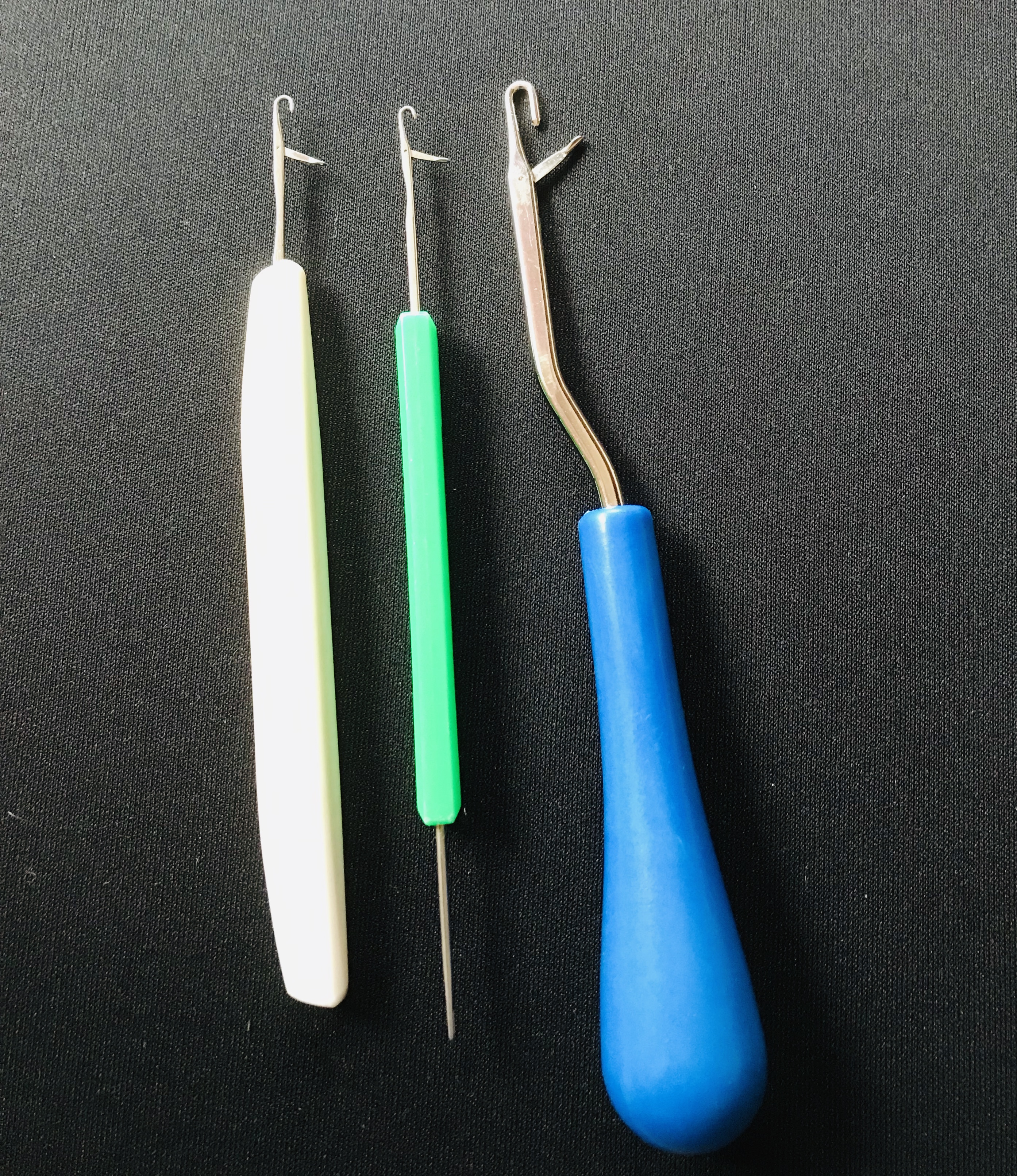 Shawl work in progress hooks pic