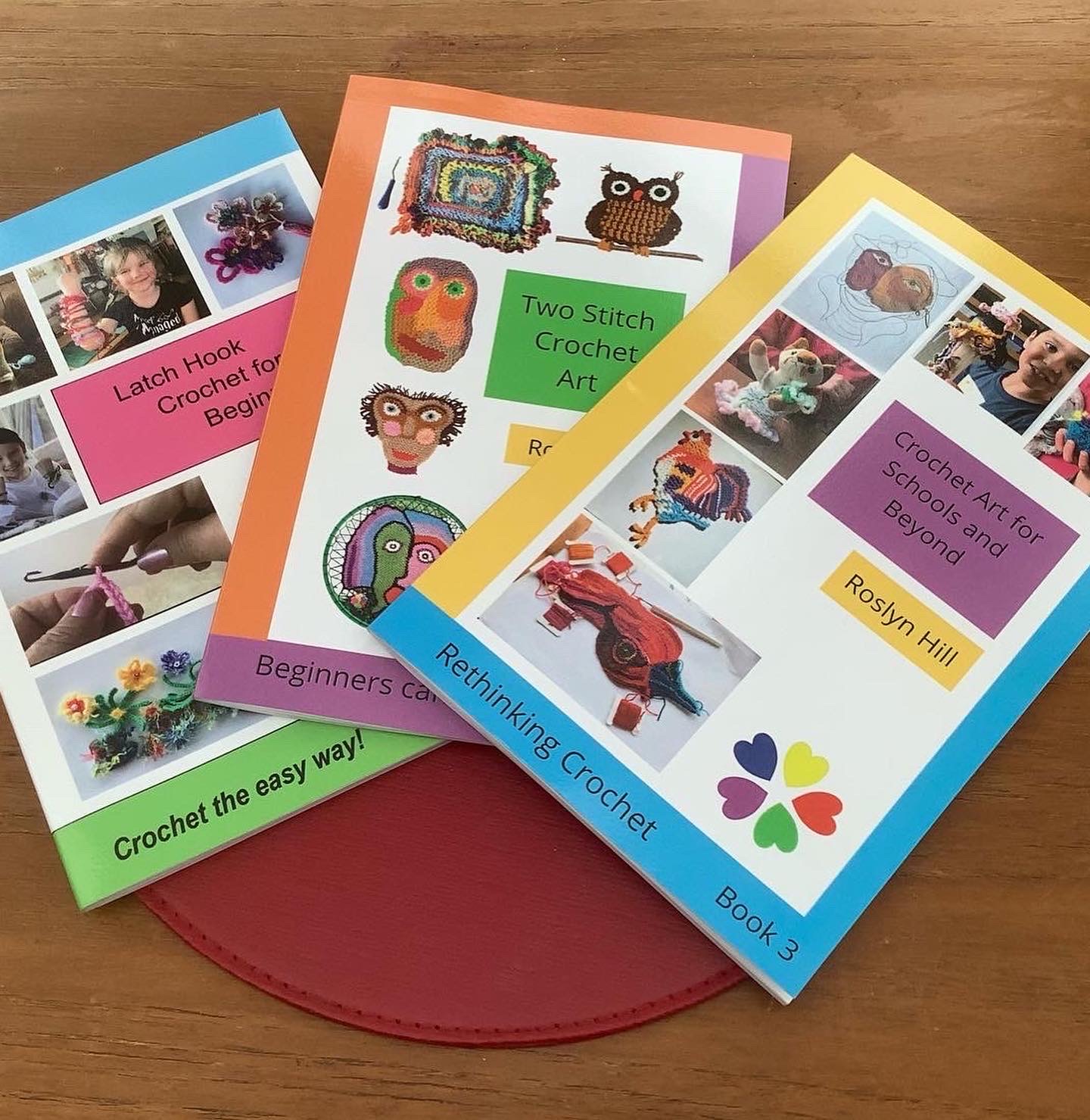 Buy Crochet Art text books here in U.K.